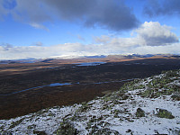Mot Jotunheimen hvor alle toppene var hvite