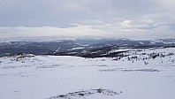 Tilbakeblikk mot start med Sikkilsdalen bak midt i bildet