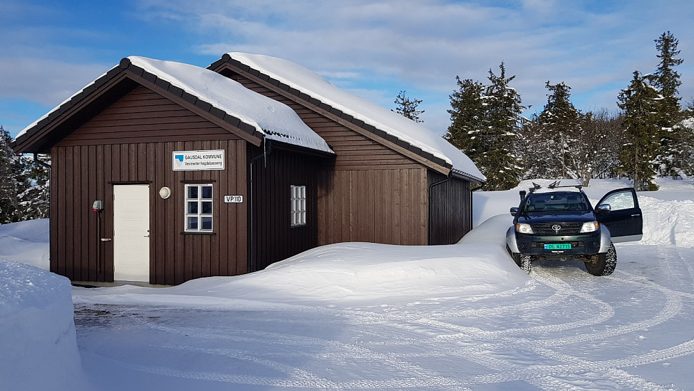 Turstart for turen til Bjørga