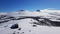 Fra Snubbhøa og bort mot turens neste topper