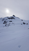 Dessverre skyet det over litt i dag også, slik at lyset var litt flatt, og det la en liten demper på aketuren ned igjen
