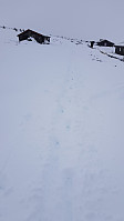 Vinden og snøværet hadde nå roet seg betraktelig, og det var godt å være ute