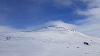 Dessverre begynte det å danne seg en tåkedott rundt toppen