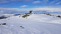Toppvarden på Ongsjøfjellet