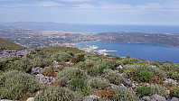 Mot Chania hvor vi senere avsluttet dagen med en bedre middag i gamlebyen