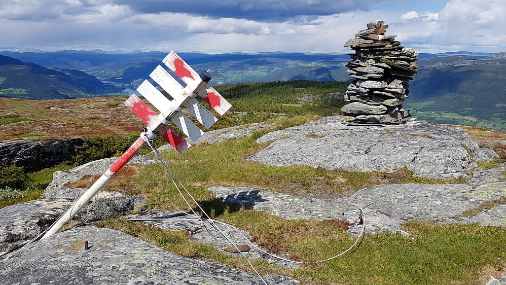 Toppen av Linvikknappen
