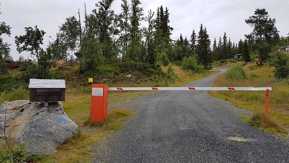 Startet opp stengt hyttevei