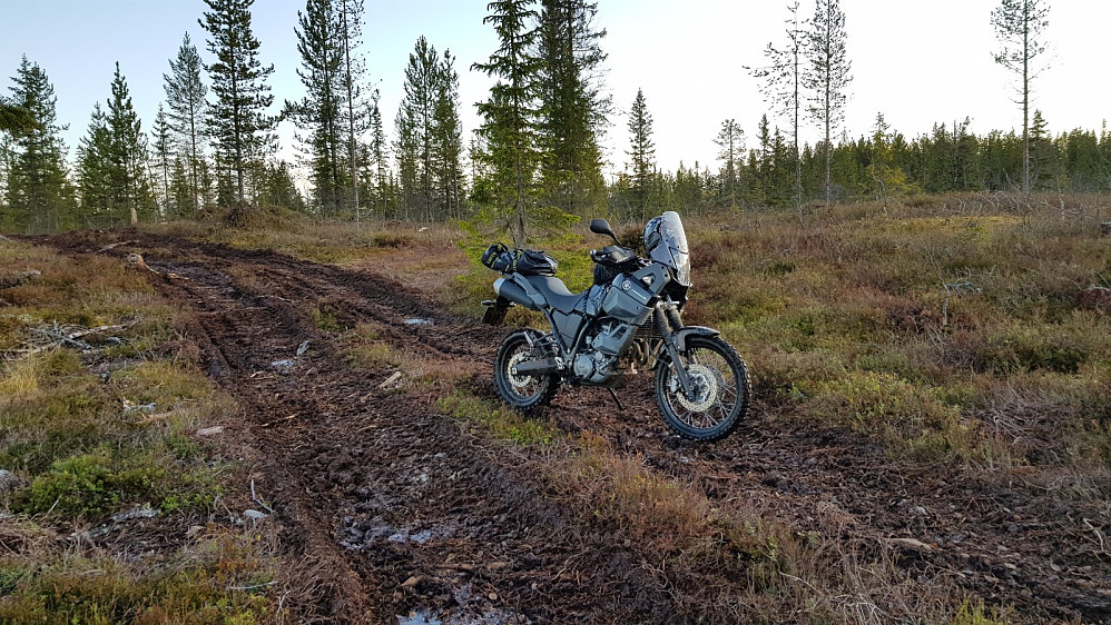 Her parkerte jeg og tok det siste lille stykket til fots