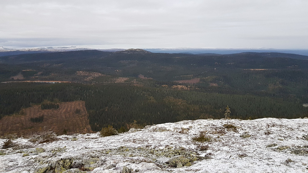Utsikt over Slemdalen og mot Vesle Byringen