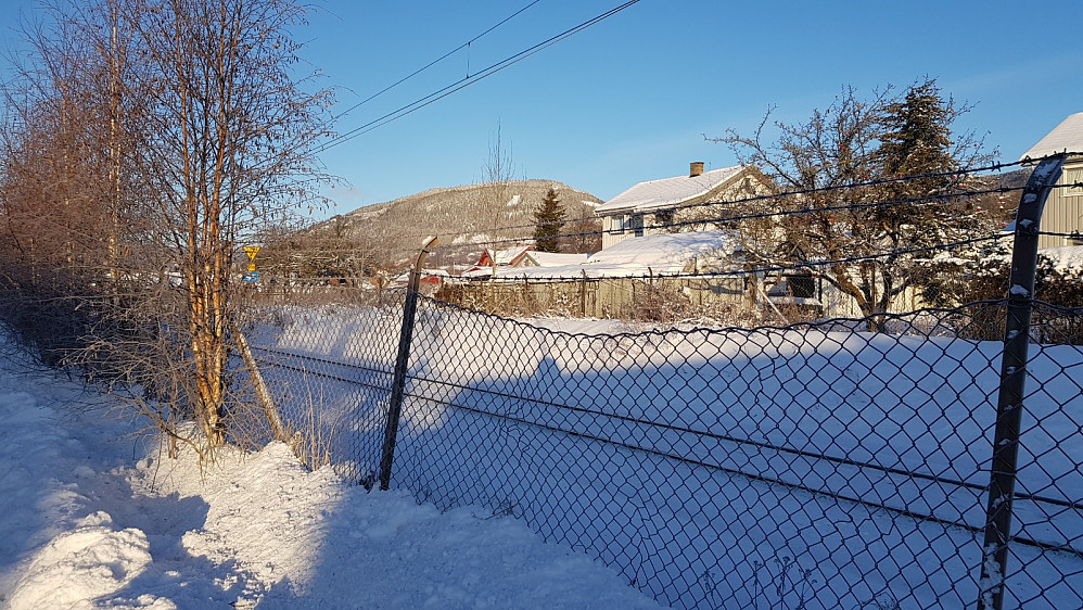 Fra Mosvevegen og opp mot Balbergkampen