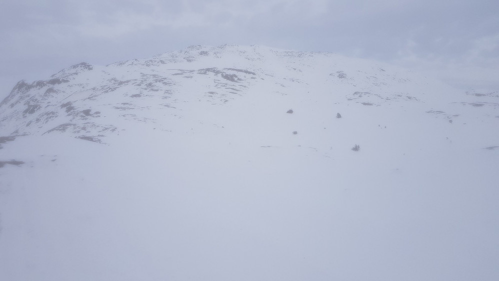 Da var jeg oppe på fjellet og hadde fri sikt opp på Storhøa