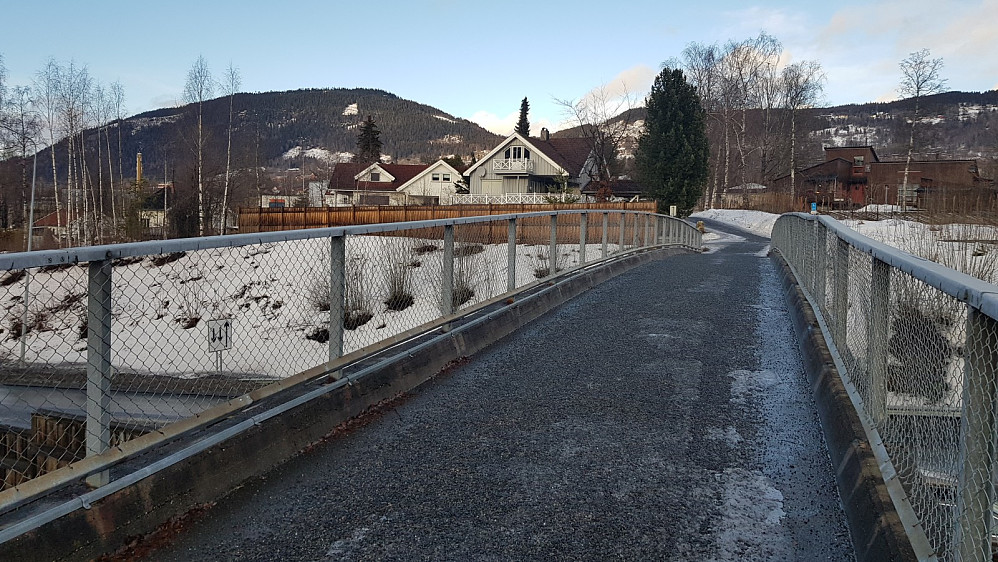 Heldigvis var det noen bare partier her og der. Balbergkampen i bakgrunnen