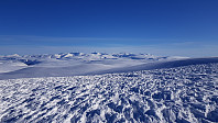 Panorama utsikt i alle retninger. Her mot Rondane