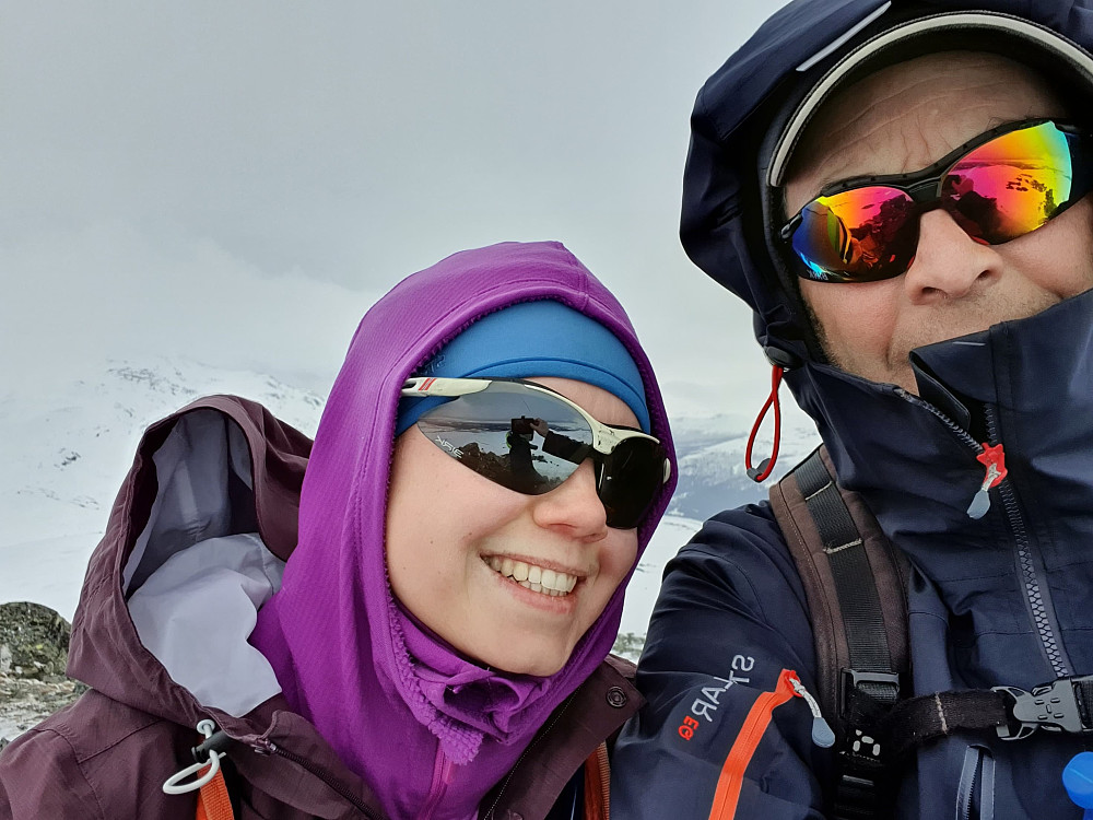 Selfie måtte vi ta også