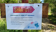 Ikke så populært at man går her. Stien var virkelig slitt i de øvre delene og burde vært vedlikeholdt