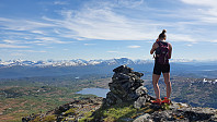 Da er vi oppe på Innergardsnebba