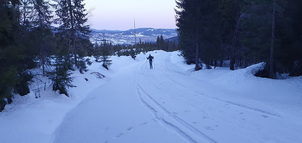 Det gikk sakte med GO nedover, men det var bare å ta tiden til hjelp