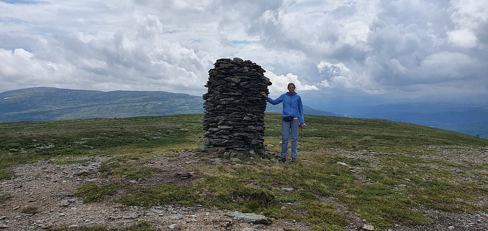 GO ved toppvarden på Kaltberget
