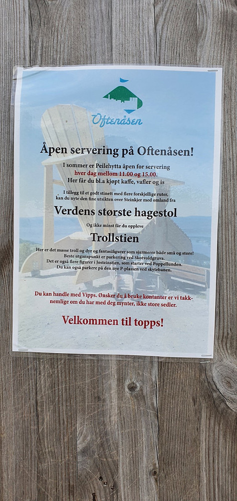 Jeg var for sent ute til å få servering