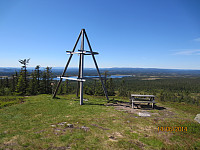 Utsikt vestover