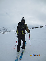 Magnus kjører med GoPro på hjelmen
