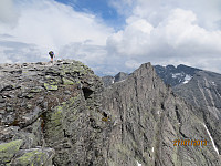 Nærmer oss Langvasstinden