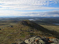 Utsikt nordover mot Gausdal Vestfjell