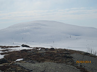 Toppen av Vassmillomhøa mot Krusgrav