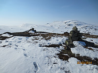 Toppen av Fredriksæterfjellet