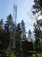 Antenna på toppen