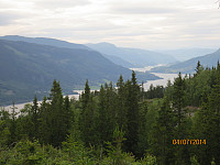 Utsikt mot Losna og Kvitfjell