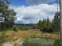 Utsikt østover fra Høgberget