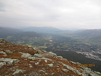 Utsikt ned Drivdalen