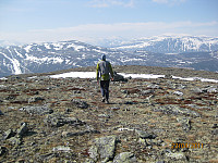 Litt snø i fjellene, men langt mindre enn normalt for årstiden