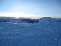 Toppen av Nørdre Bølhøgda mot Venabu