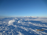 Toppen av Store Ramshøgda mot Rondane