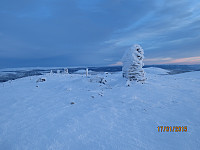 Toppen av Dynjefjell