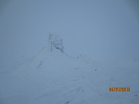 Toppvarden på Trabelifjellet