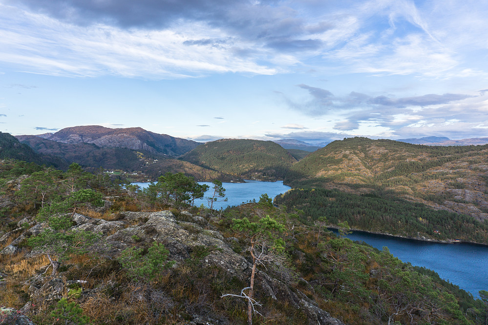Flott utsikt fra Store Sundhaugen