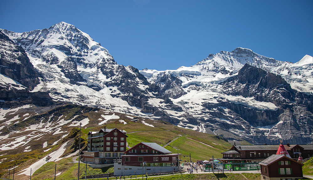 Kleine Scheidegg dagen etter.