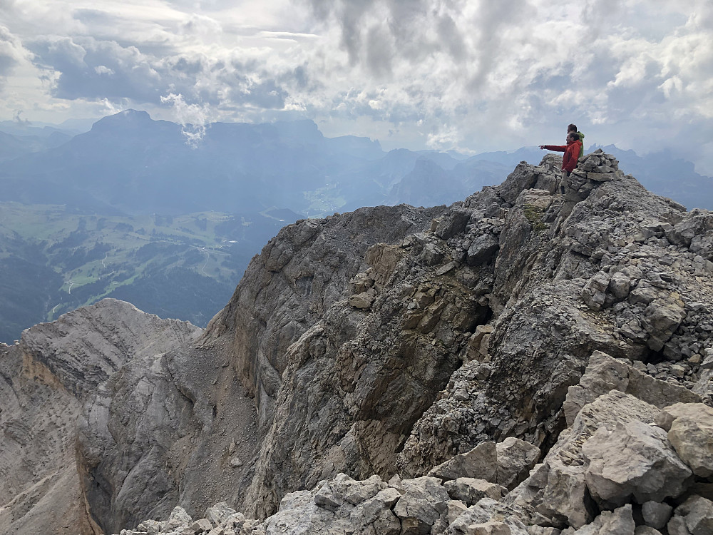 Fra toppen av Piz dies Cunturines