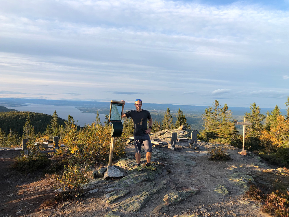 Platået på toppen av Skreikampen