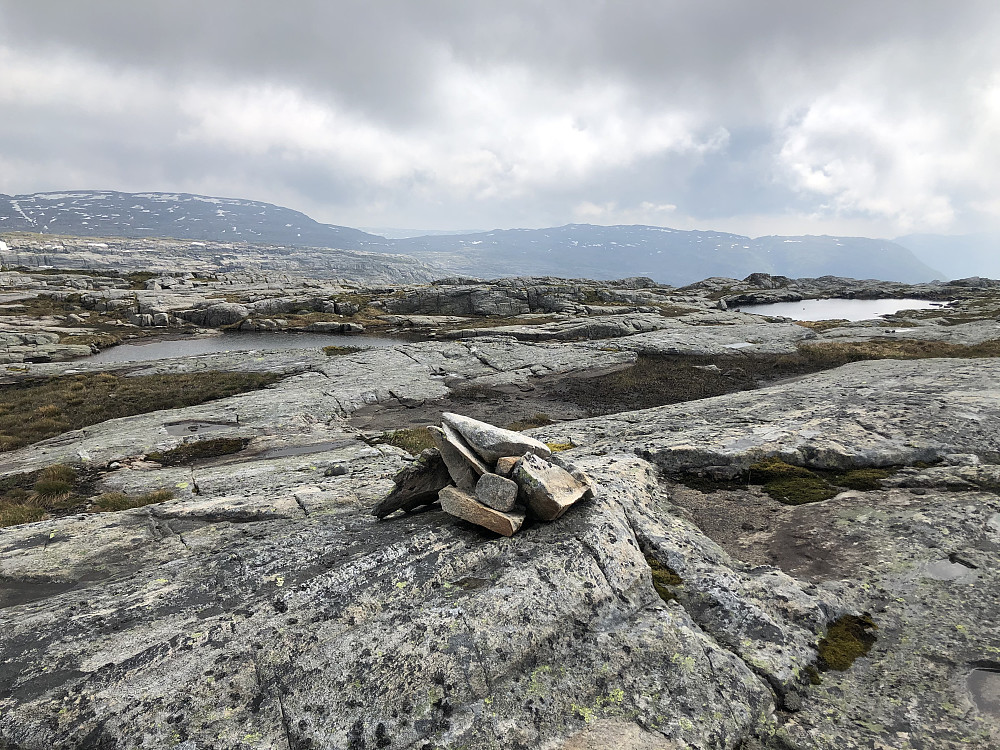 Toppen av Flatafjellet