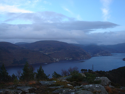 Vid utsikt mot Osterøy fra Breisteinsåta