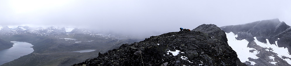 Panorama fra Galdeberget sør for