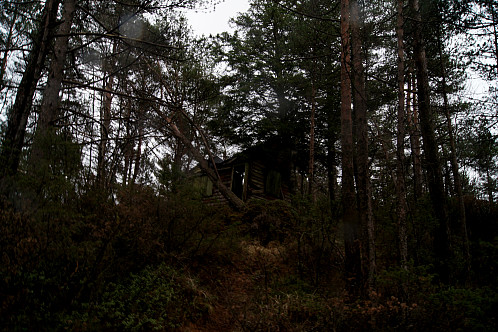 Hvordan hadde du reagert om du fikk øye på denne hytten en mørk kveld og rare lyder avbrøt den totale stillheten? Scariest Scenario.