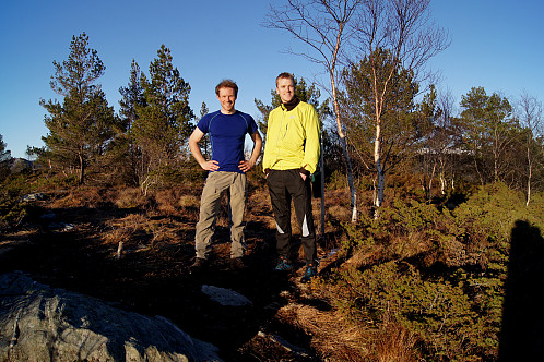 Meg og Øyvind på Vardafjellet