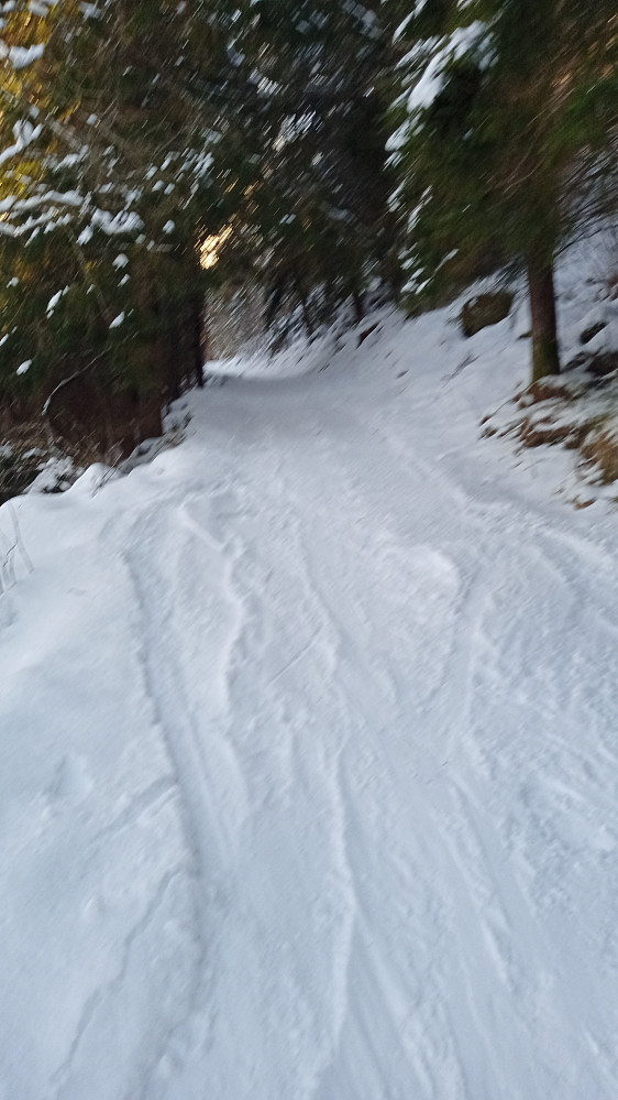 Ski fra bilen