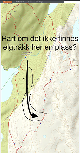Ny rute for den som vil prøve og evt feile? Ruten jeg valgte ned i fra Skårafjell er ikke optimal. Kanskje det er en lettere rute til og fra Vardefjell?