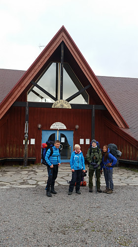 Startsted fra Nikalokta sammen med BOT fjellsportgruppe.
